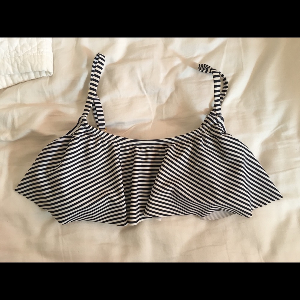 Striped Bikini Top